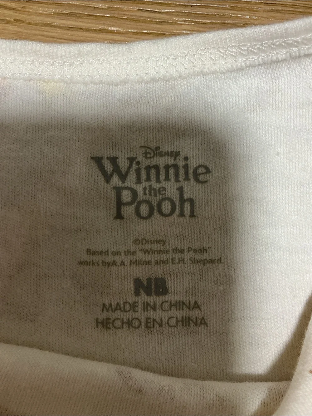 Target Cream One-Piece with Brown, Yellow, and Light Blue Character Print